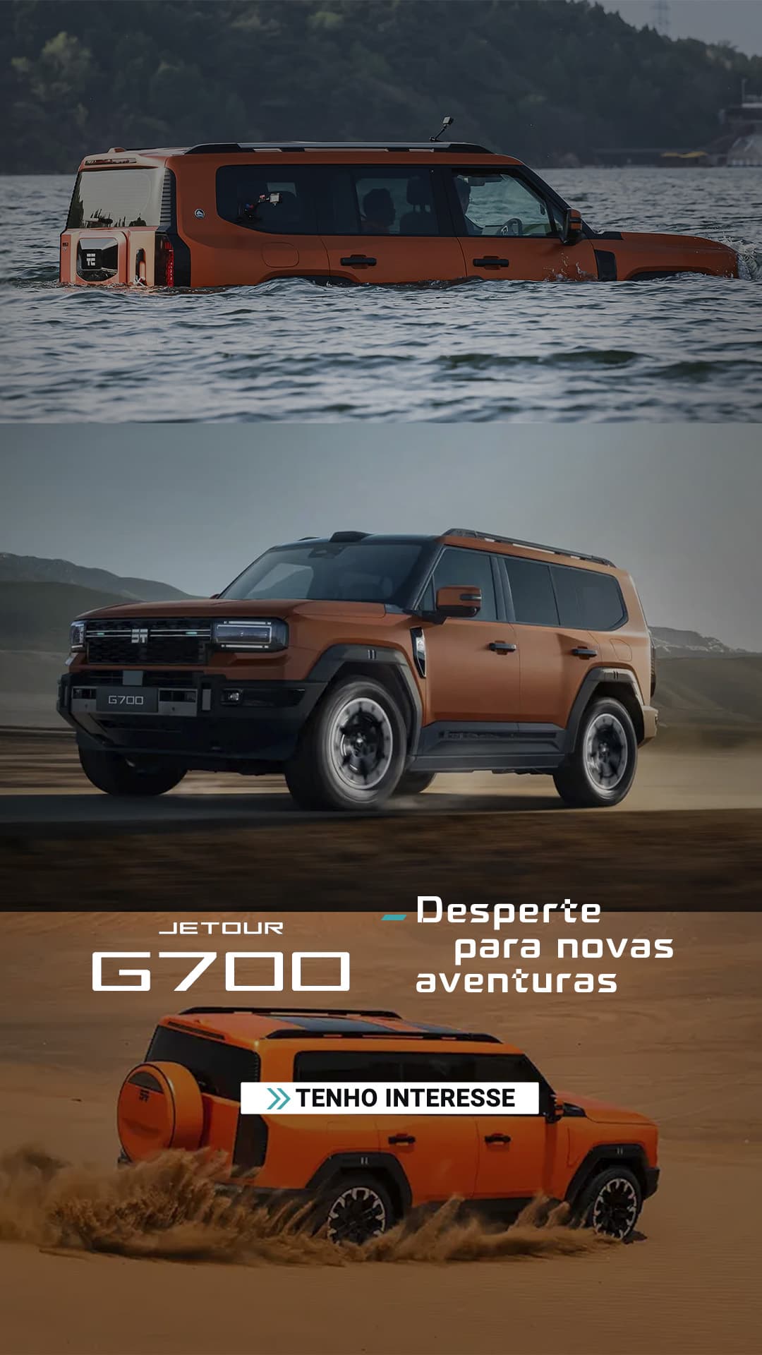 Banner Jetour G700